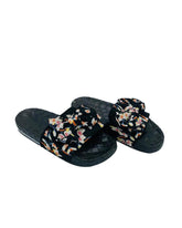 100- FLIP FLOP - FF - 2188 - 230 BLACK WHITE FLOWERS